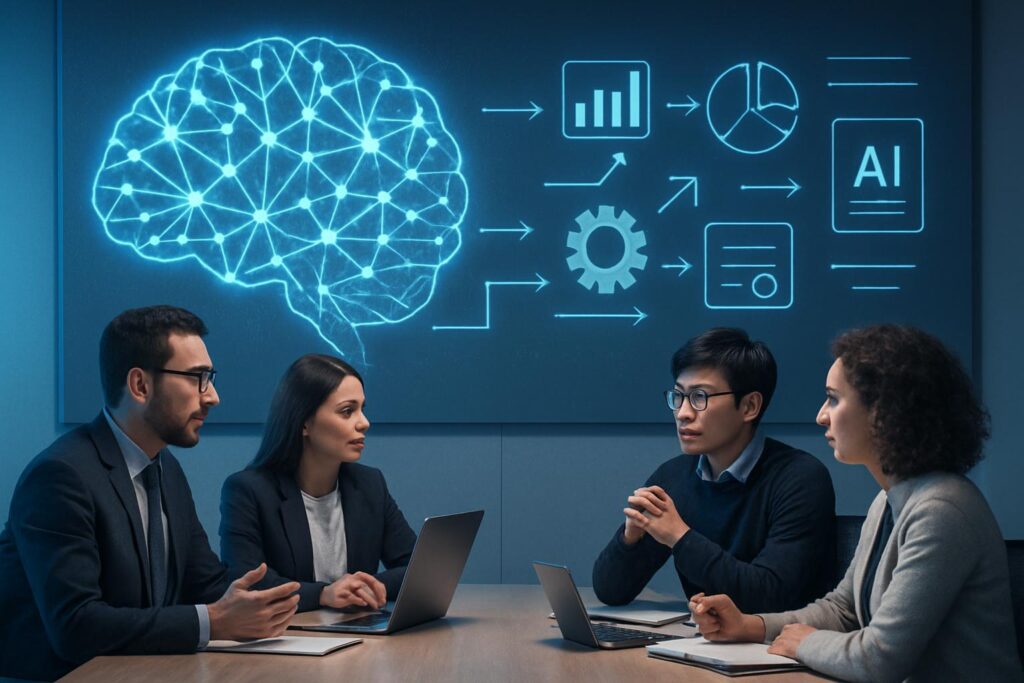 Investigadores debaten sobre capacidades de LRM e integración con herramientas especializadas en sala de conferencias